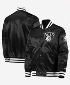 Brooklyn Nets The Diamond Classic Starter Varsity Jacket