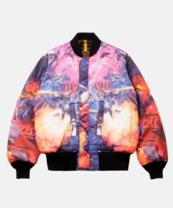 Bumblebee Transformers Reversible Bomber Jacket