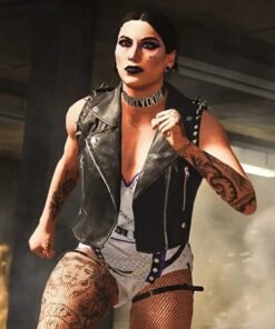 Alternative view of Call Of Duty Rhea Ripley Leather Vest