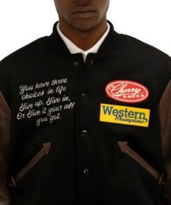 Cherry Rodeo Champ Varsity Jacket