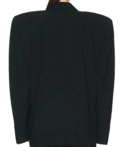 Hailey Bieber Oversized Wool Blazer