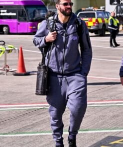 Alternative view of Liverpool FC Team Grey Track Hooded Jacket