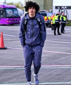 Liverpool FC Team Grey Track Hooded Jacket