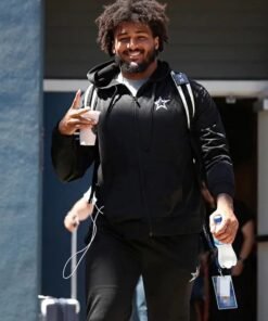 Dallas Cowboys Black Zip-Up Hoodie