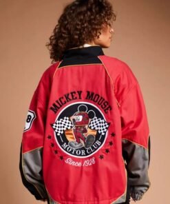 Disney Land Mickey Mouse Racing Jacket