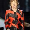 English Singer Mick Jagger Rolling Stones Liverpool Leather Jacket