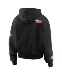 Erin Andrews San Francisco 49ers Black Quarter-Zip Hoodie Erin Andrews San Francisco 49ers Black Quarter-Zip Hoodie
