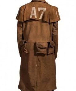 Alternative view of Fallout NCR Ranger Brown Leather Coat