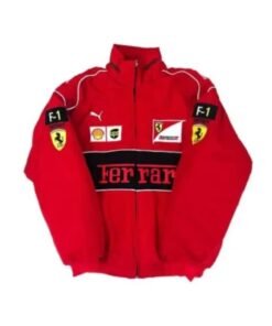 Ferrari Vintage F1 Black Jacket