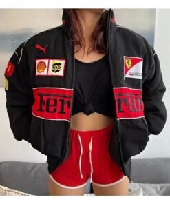 Ferrari Vintage F1 Black Jacket