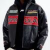 2025 Boston Marathon Jacket Formula 1 X PacSun Leather Pole Position Jacket