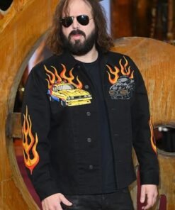 Furiosa A Mad Max Saga Angus Sampson Black Jacket Furiosa A Mad Max Saga Angus Sampson Black Jacket
