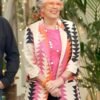 GBBO S15 Prue Leith S15 Triangle Print Blazer