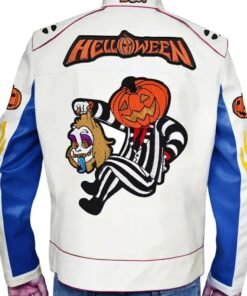 Halloween Spooky Trick Or Treat Leather Jacket Halloween Spooky Trick Or Treat Leather Jacket