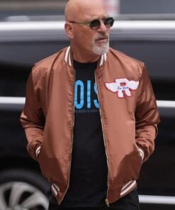 Howie Mandel Americas Got Talent Brown Jacket