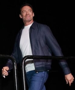 Hugh Jackman 2024 Comic-Con Blue Jacket Hugh Jackman 2024 Comic-Con Blue Jacket