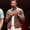 Hugh Jackman Deadpool & Wolverine Premiere Night Brown Jacket