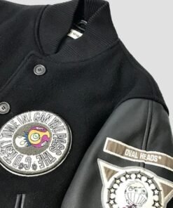 Murakami Takashi Varsity Jacket