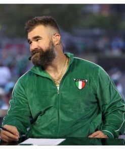 Alternative view of Jason Kelce Italia Green Tracksuit