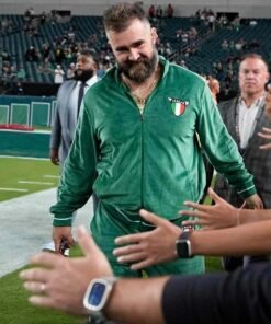 Jason Kelce Italia Green Tracksuit