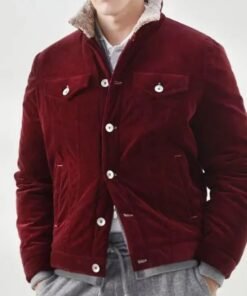 Ben Affleck Corduroy Jacket