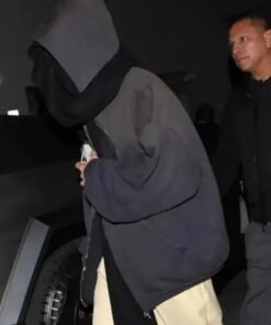 Justin Bieber Oversized Full Zip Hoodie Justin Bieber Oversized Full Zip Hoodie