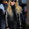 Kathryn Newton Lisa Frankenstein 2024 Black Leather Jacket