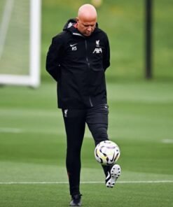 Alternative view of Liverpool FC Arne Slot Black Parachute Jacket