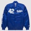 Los Angeles Dodgers 42 Jacket Blue