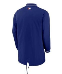 Alternative view of Los Angeles Dodgers Deep Royal Dugout Performance Jacket
