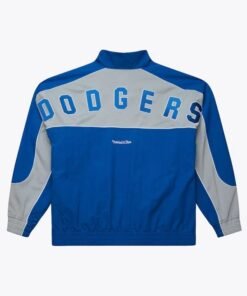Los Angeles Dodgers Mesh Nylon Full-Zip Jacket