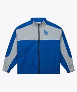 Los Angeles Dodgers Mesh Nylon Full-Zip Jacket