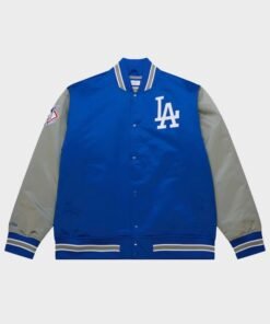 Los Angeles Dodgers Primetime Vintage Satin Full-Snap Jacket