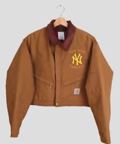Vintage Carhartt x NY Yankees Crop Jacket