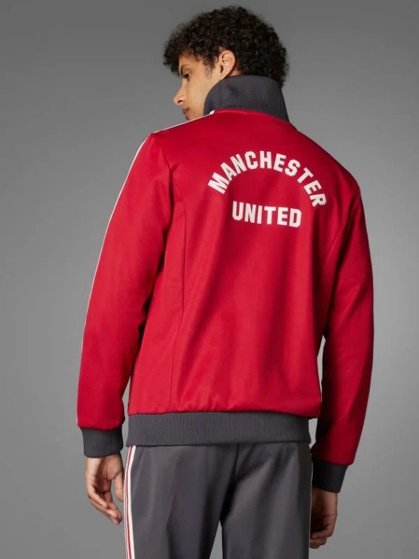 Manchester United Red Tracksuit Manchester United Red Tracksuit - Image 2