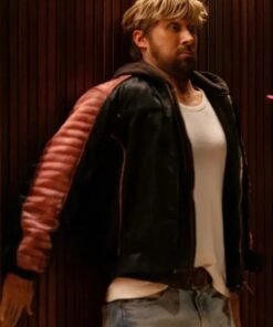 Miami Vice Team Ryan Gosling Black Leather Jacket