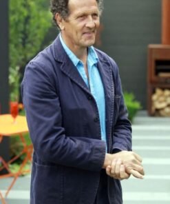Monty Don Filming Purple Cotton Jacket