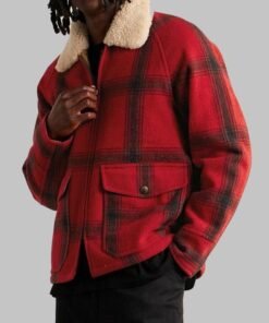 New Year Eve Nashville Big Bash Post Malone Red Plaid Jacket