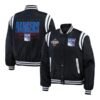 New York Rangers 2024 Stadium Series Black Bomber Jacket