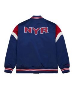 New York Rangers Heavyweight Satin Jacket