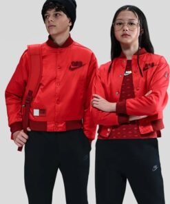 Nike x Lego Red Bomber Jacket