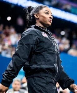 Alternative view of Paris 2024 Olympics Simone Biles Team USA Track Jacket