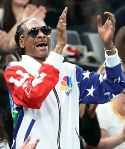 Alternative view of Paris 2024 Olympics Snoop Dogg Team USA Tracksuit