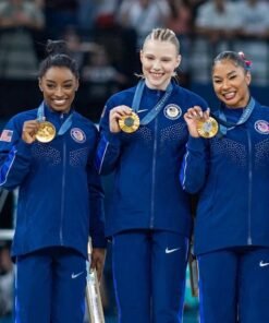 Paris 2024 Olympics Team USA Blue Tracksuit