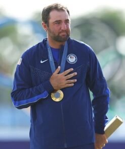 Paris 2024 Olympics Team USA Blue Tracksuit