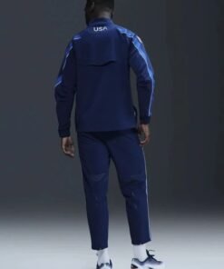 Paris 2024 Olympics Team USA Blue Tracksuit