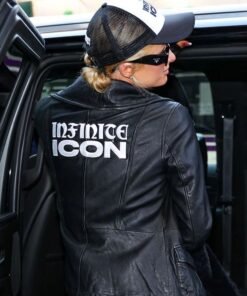 Paris Hilton Infinite Icon Leather Jacket