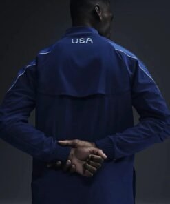 Paris Olympics Snoop Dogg USA Blue Jacket