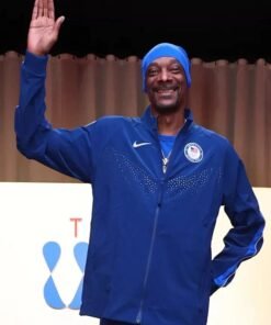 Paris Olympics Snoop Dogg USA Blue Jacket