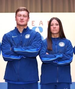 Paris Olympics Snoop Dogg USA Blue Jacket